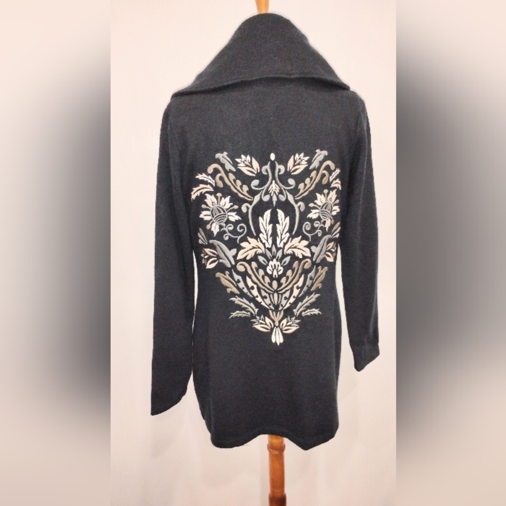 VINTAGE SOFT SURROUNDINGS EMBROIDERED JACKET